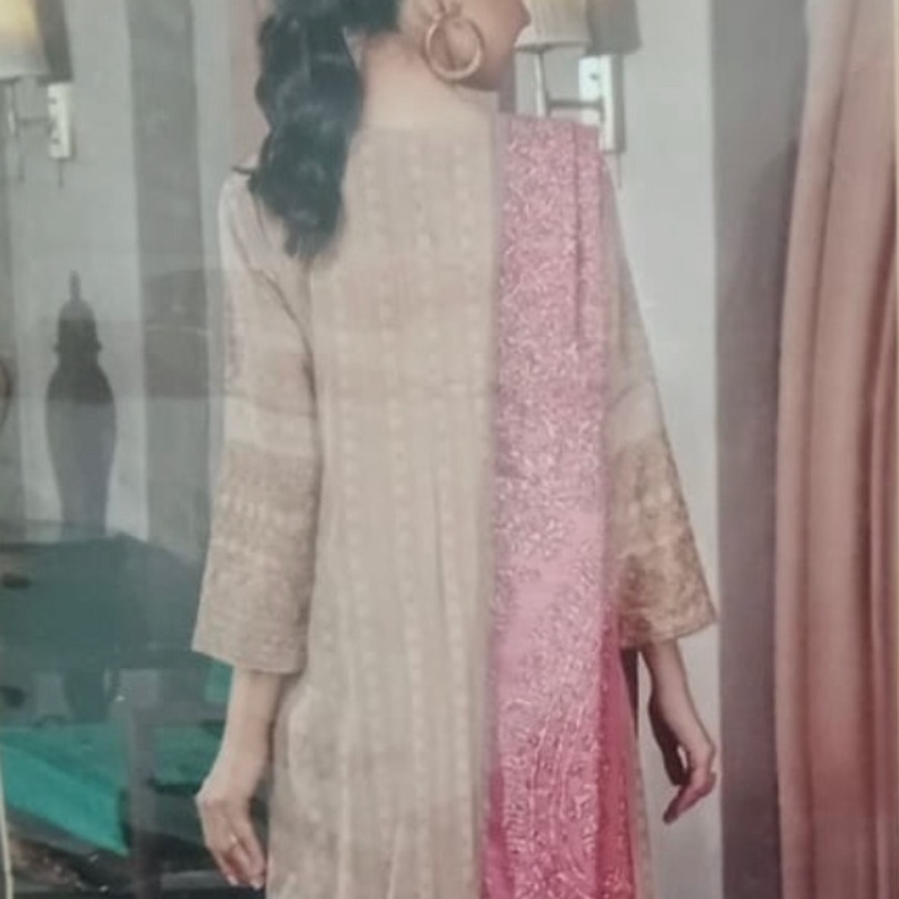 3 pieces ladies kameez shalwar - Picture 7 of 8